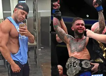Bodybuilder books flight to fight Cody Garbrandt
