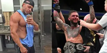 Bodybuilder books flight to fight Cody Garbrandt