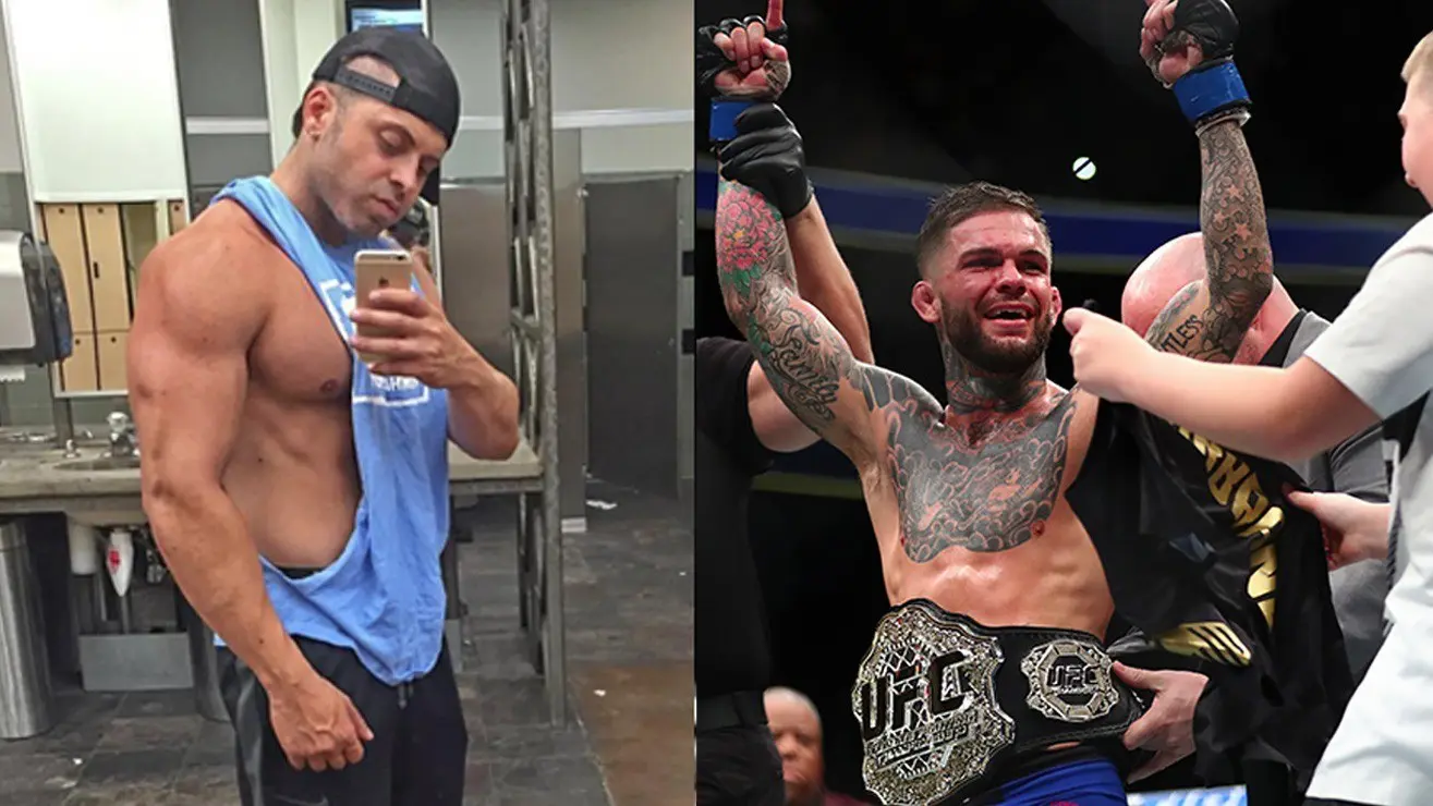 Bodybuilder books flight to fight Cody Garbrandt