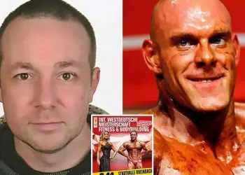 Bodybuilding Coach Shot Tanning Expert Over Bad Fake Tan Job