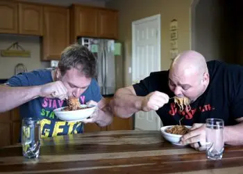 Throwback: Brian Shaw Challenges Competitive Eater to An Eat Off