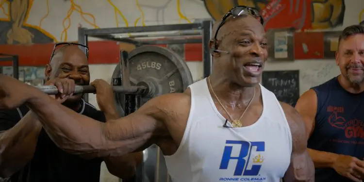 Ronnie Coleman's Memories at Metroflex Gym