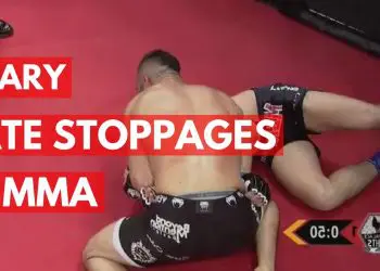 WATCH: The Top 5 Scary Late Stoppages In MMA (Graphic Content)