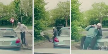 WATCH: Man With Bat Gets KO’d In Epic Road Rage Fight