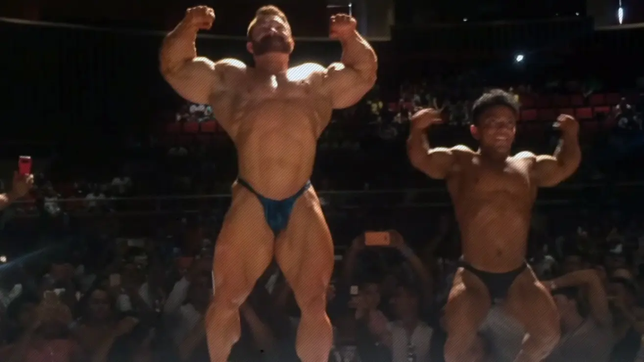 Flex Lewis Guest Posing