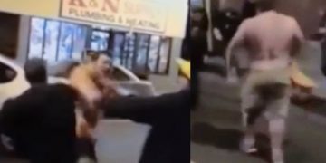 WATCH: Big Guy With Sledgehammers For Hands Beats The Sh*t Out Of Bouncers – Graphic