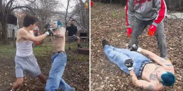 WATCH: Backyard Fight Ends With Seizure-Inducing Knockout – Insane