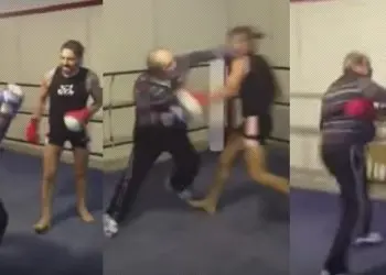 WATCH: Cocky MMA Fighter Spars A 60 Year Old Boxing Champ