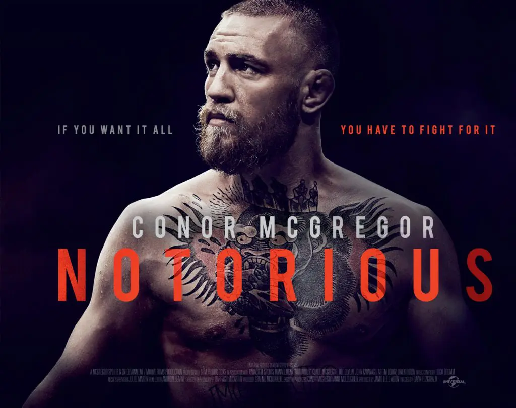 Conor Mcgregor Documentary 'Notorious