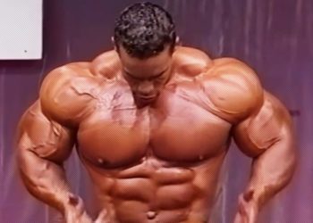 Kevin Levrone Posing Grand Prix 1996