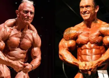 Lee Priest's dad Bernie Cooper at 71