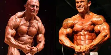 Lee Priest's dad Bernie Cooper at 71