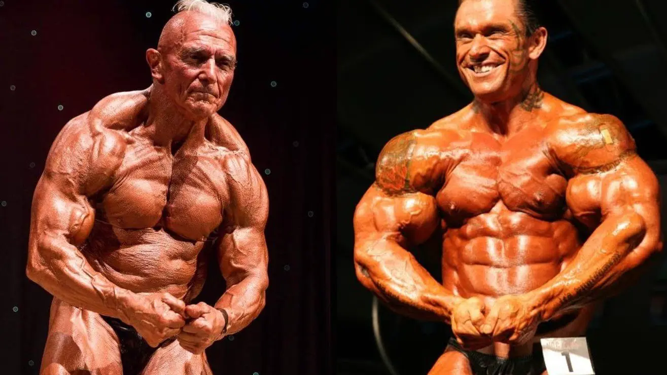 Lee Priest's dad Bernie Cooper at 71