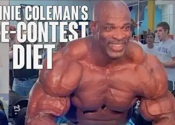 Ronnie Coleman Pre Contest Diet