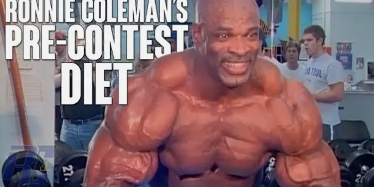 Ronnie Coleman Pre Contest Diet