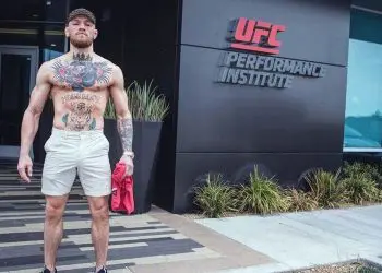Conor McGregor at the UFC's Performance Institute