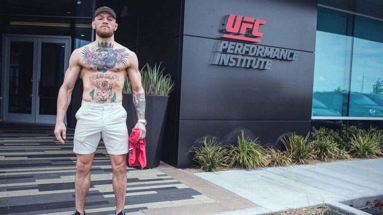 Conor McGregor at the UFC's Performance Institute