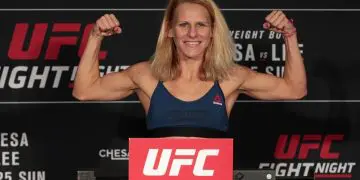 Justine Kish’s Reaction to Octagon Incident: “That’s My Sh*t on The Floor”