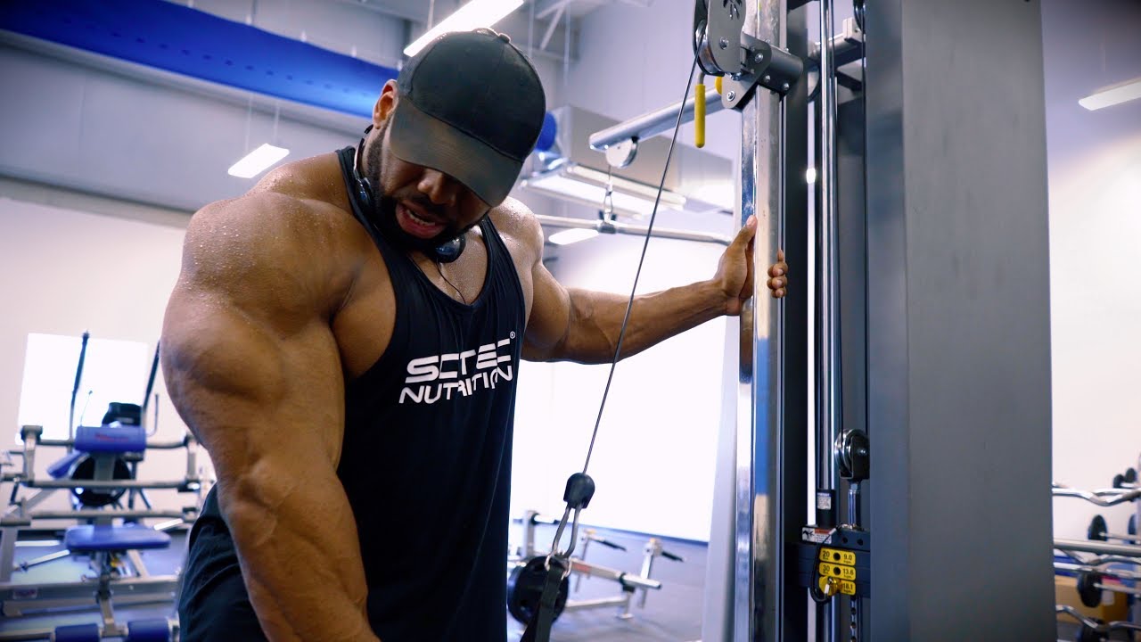 Cedric McMillan Triceps Workout