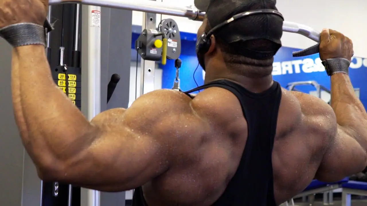 Cedric McMillan's Full Back Workout