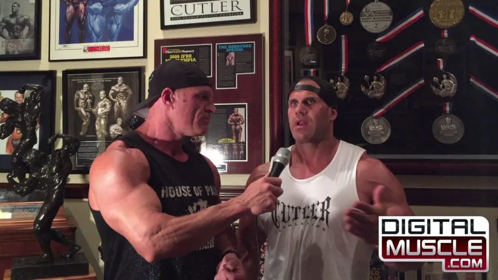 Jay Cutler on Muscle Beach