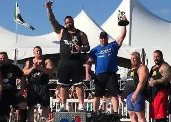 Hafþór Björnsson aka The Mountain Places 1st at Arnold Pro Strongman Competition