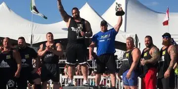 Hafþór Björnsson aka The Mountain Places 1st at Arnold Pro Strongman Competition