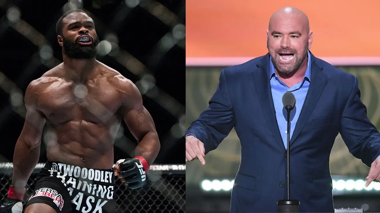 Dana White vs Tyron Woodley