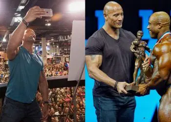 Dwayne Johnson 2017 Olympia
