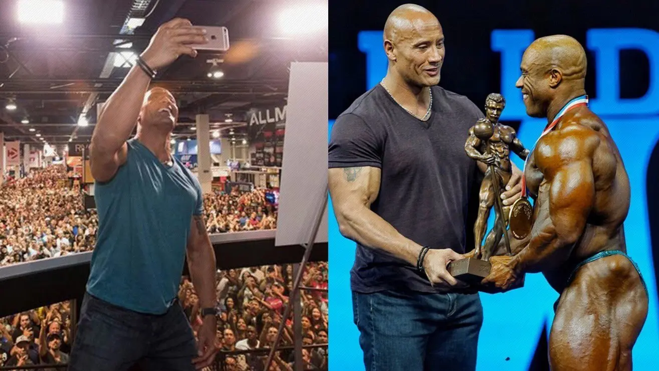 Dwayne Johnson 2017 Olympia