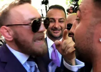 Conor McGregor And Paulie Malignaggi