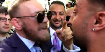 Conor McGregor And Paulie Malignaggi