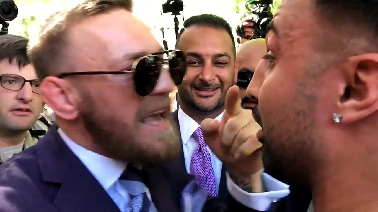 Conor McGregor And Paulie Malignaggi
