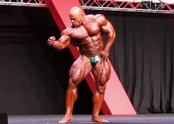 Big Ramy Posing at Arnold Europe Pro 2017