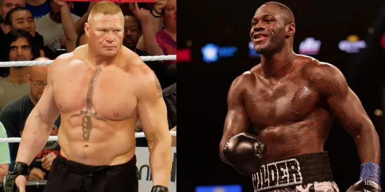 Deontay Wilder vs. Brock Lesnar