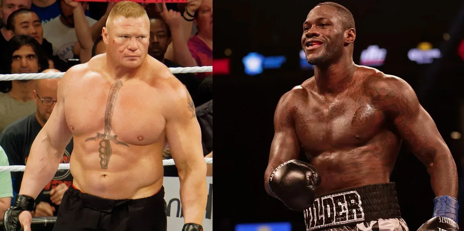 Deontay Wilder vs. Brock Lesnar