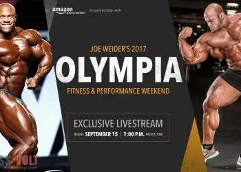 Watch the 2017 MR. OLYMPIA