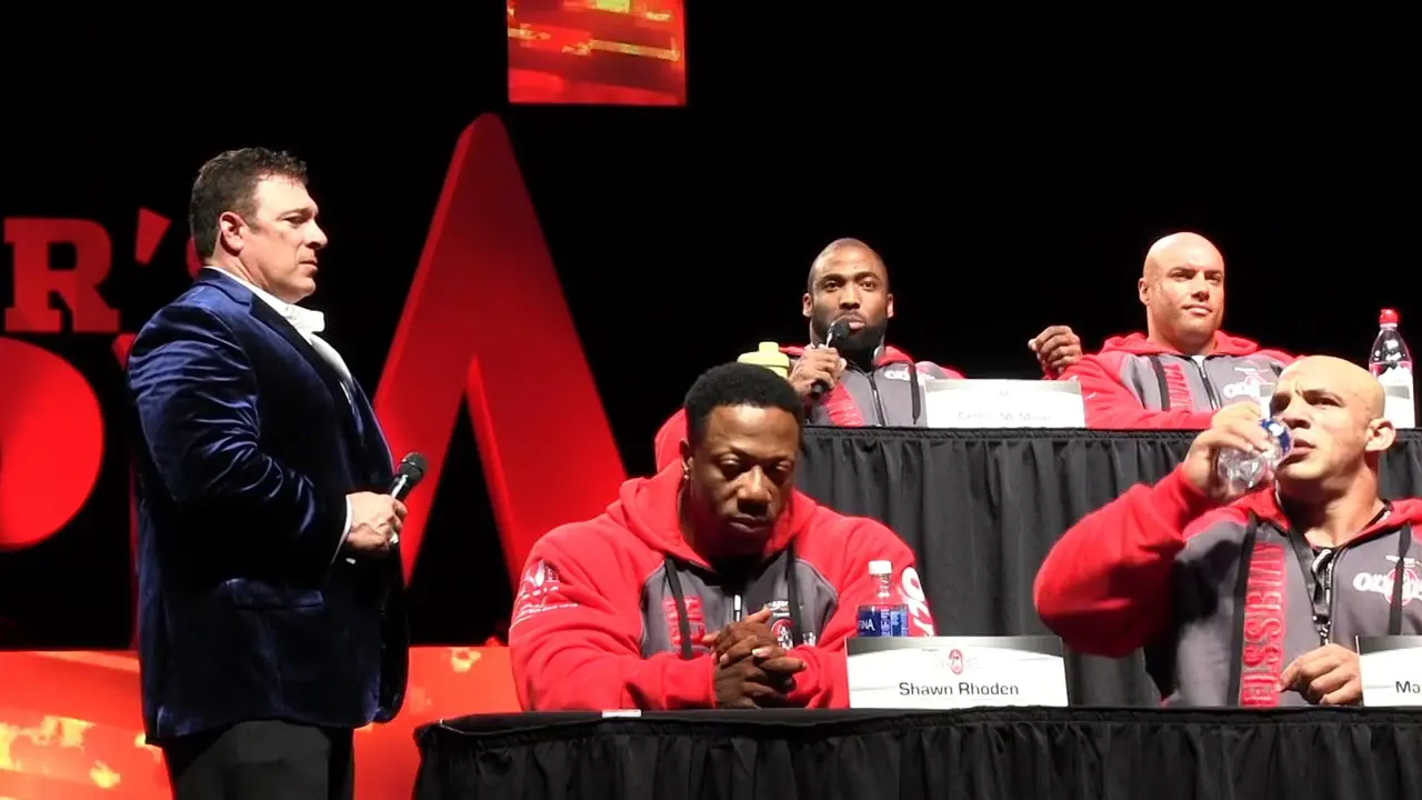 2017 Mr. Olympia Press conference