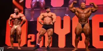 Big Ramy, Roelly Winklaar & Nathan De Asha Guest Posing