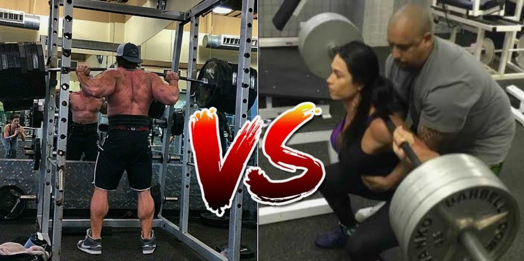 Watch Brad Castleberry Or Gracyanne Barbosa Who Is Best At Fake Weights Fitness Volt
