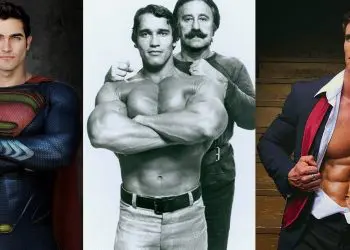 Joe Weider and Arnold Schwarzenegger