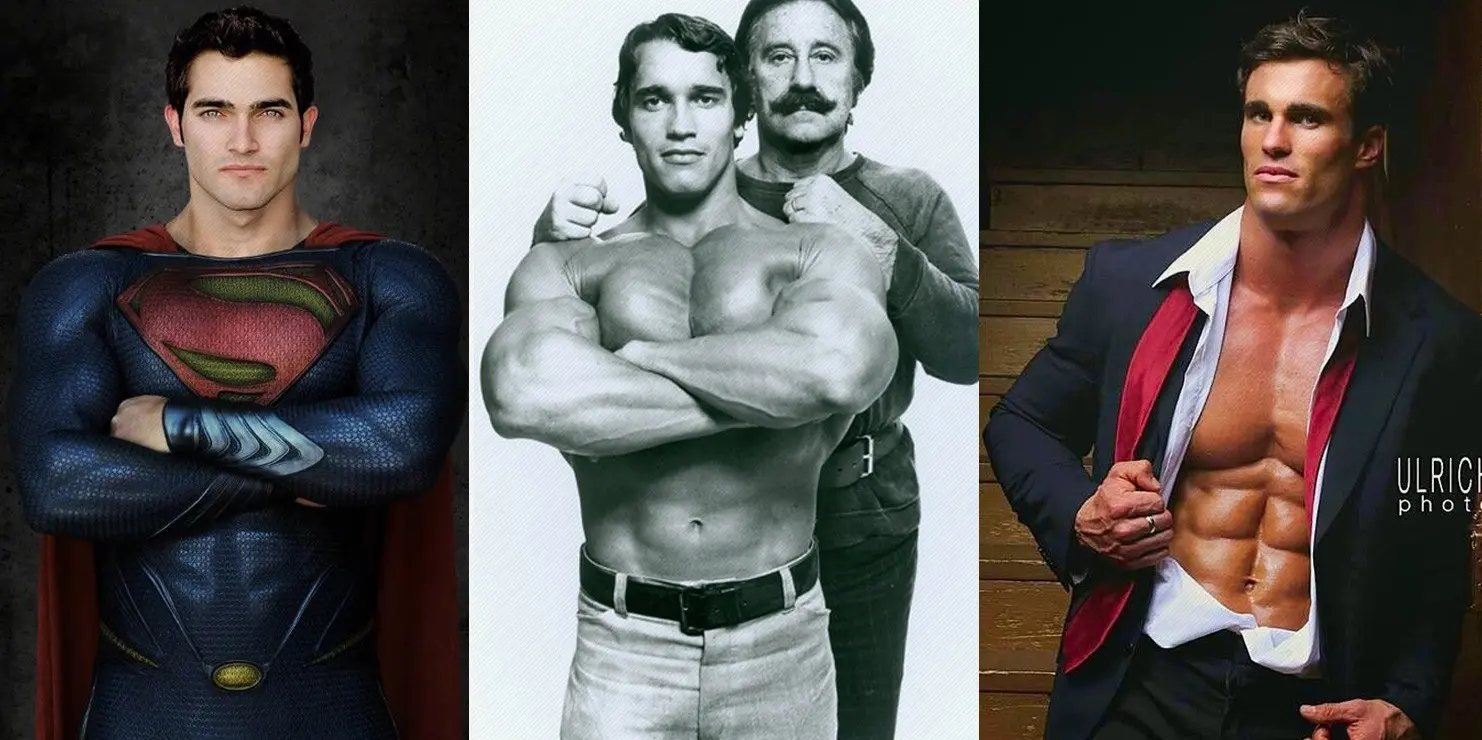 Joe Weider and Arnold Schwarzenegger