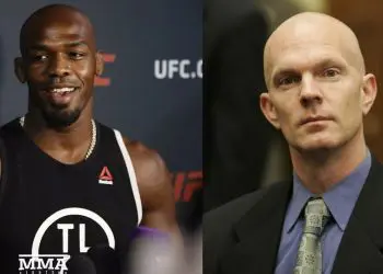 Jon Jones and Jeff Novitzky