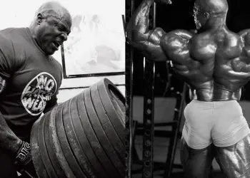 Ronnie Coleman Corner Plate Back Workout