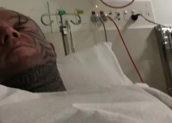 Lee Priest Spent Two Nights In Emergency Due To Heart Infection
