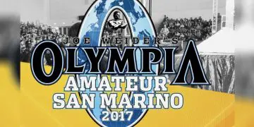 RESULTS: 2017 Olympia Amateur San Marino