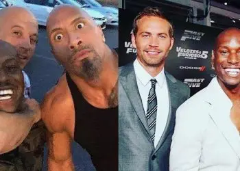 Tyrese Gibson & Dwayne Johnson