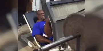 Ronnie Coleman Training Hard With Partner Big J. Before Another Surgery