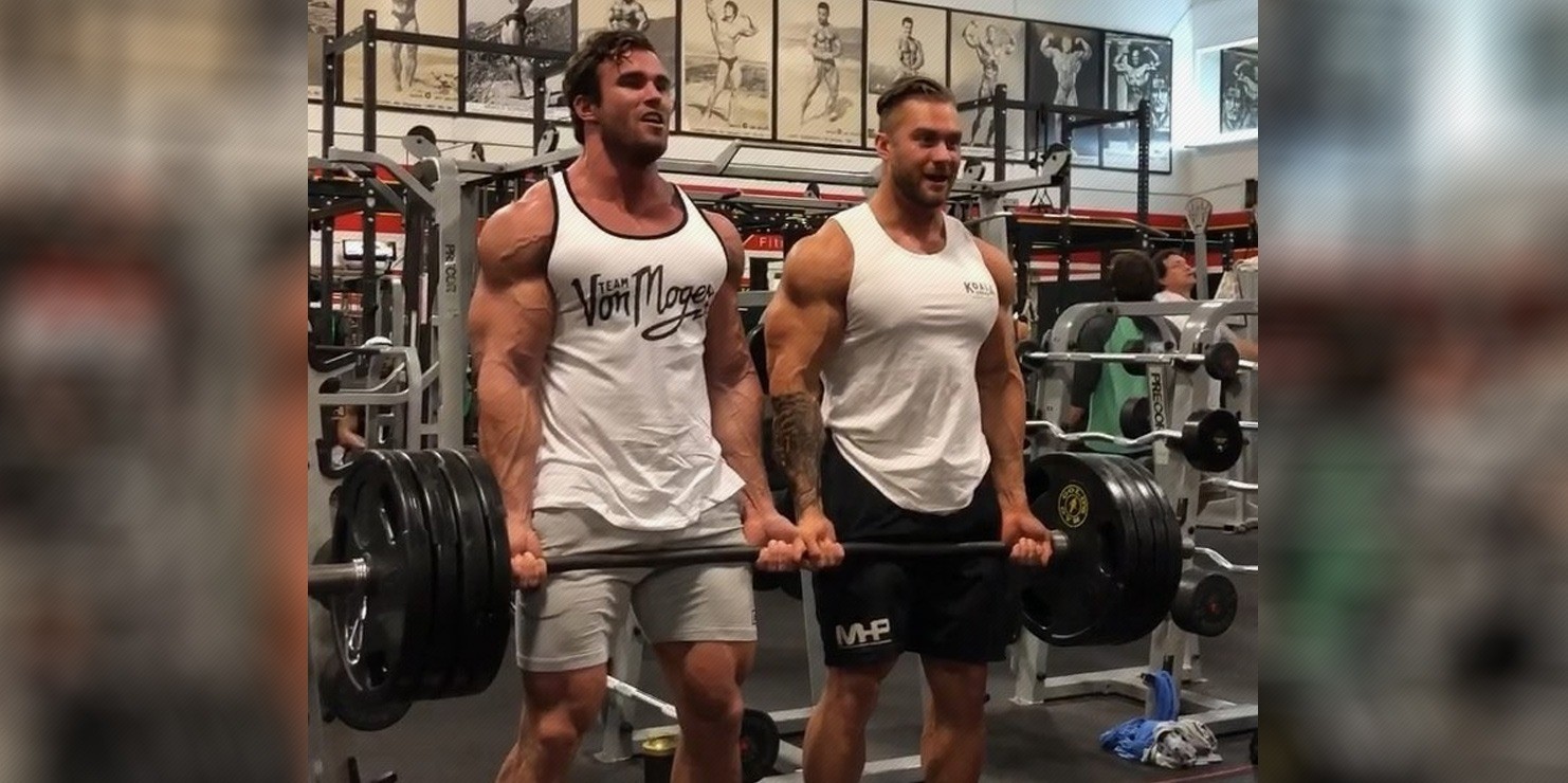 WATCH: Calum Von Moger Tearing Bicep, Attempting 400lb Barbell Curl With Ch...