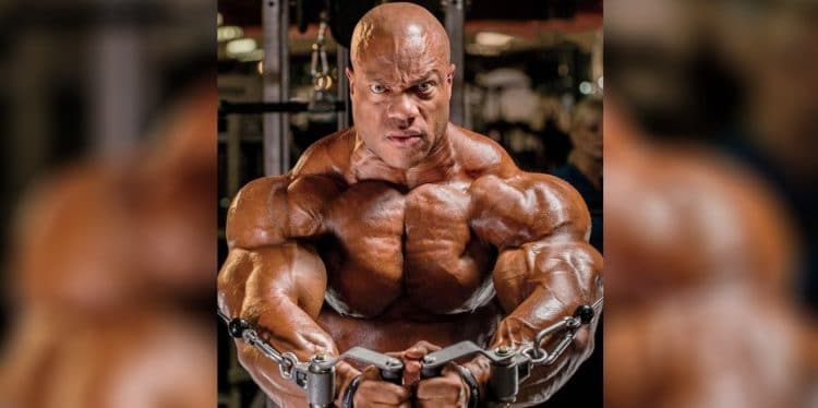 Phil Heath Chest and Arms